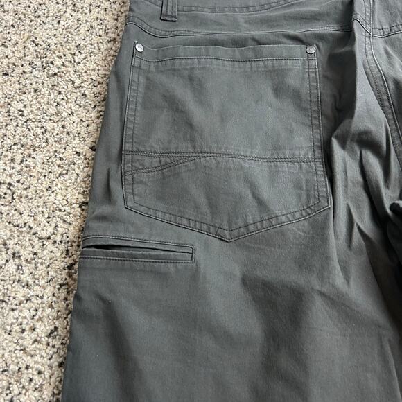 Vtg Kuhl Revolvr Pants Gotham Grey Patina Dye Men's Size 38x30 Actual 38x27 - Picture 9 of 9
